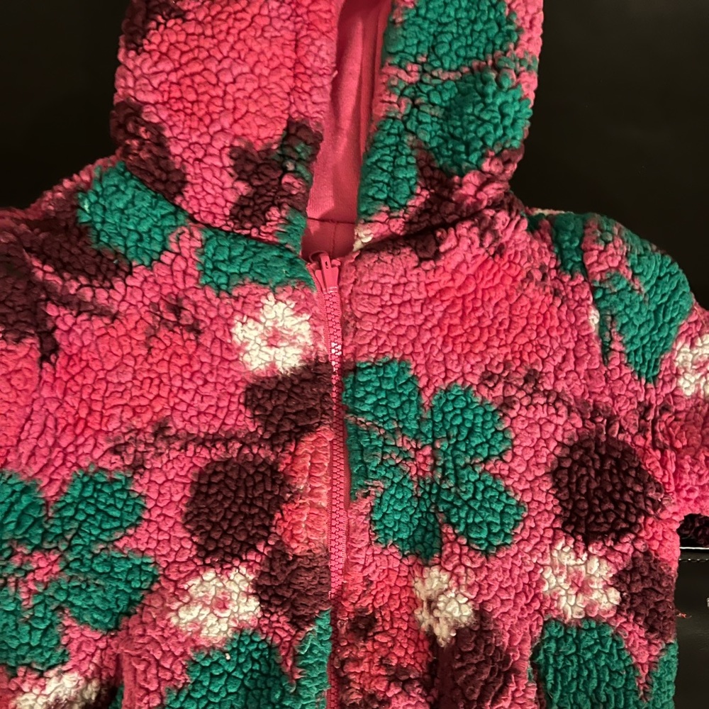 Girl reversible coat
